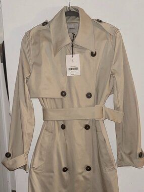 NWT XS Reformation Matteo Trench